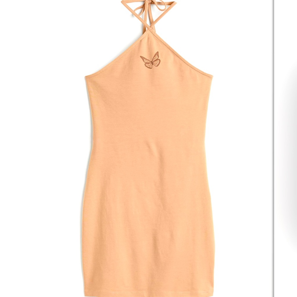 H&M HALTERNECK BODYCON DRESS